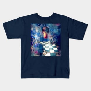 Symbolic painting. Binary code Kids T-Shirt